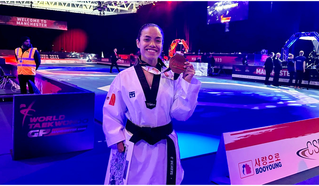 Claudia Romero gana bronce en Grand Prix Final Manchester 2023; suma puntos paralímpicos
