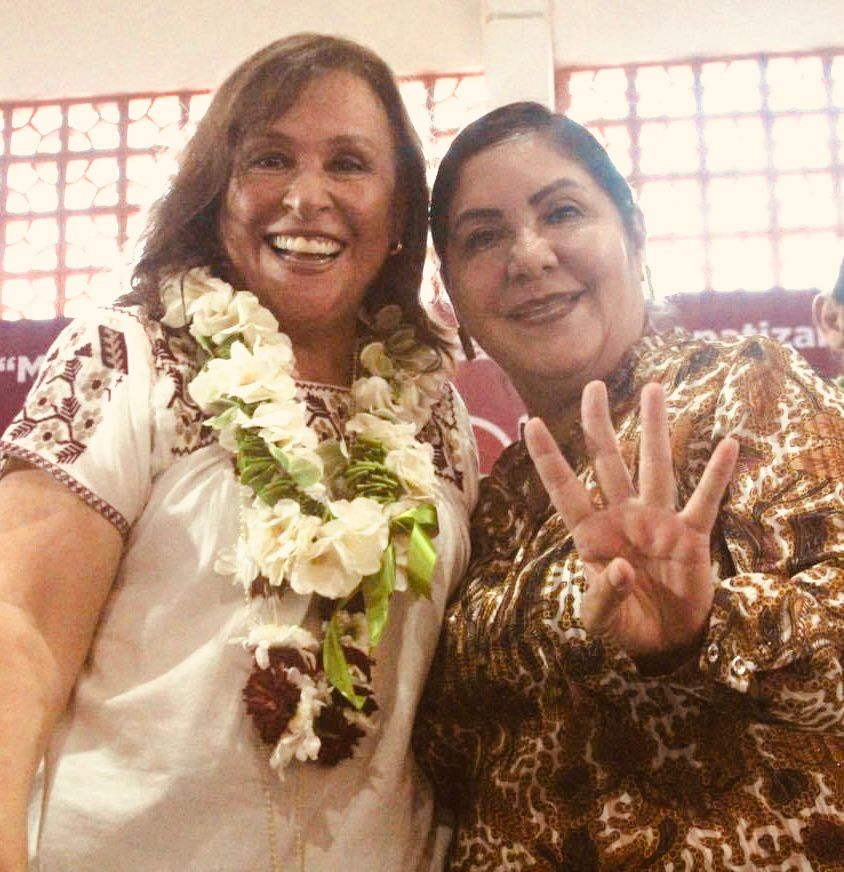 Vamos por México, no por cargo ni sueldo, afirma Claudia Tello