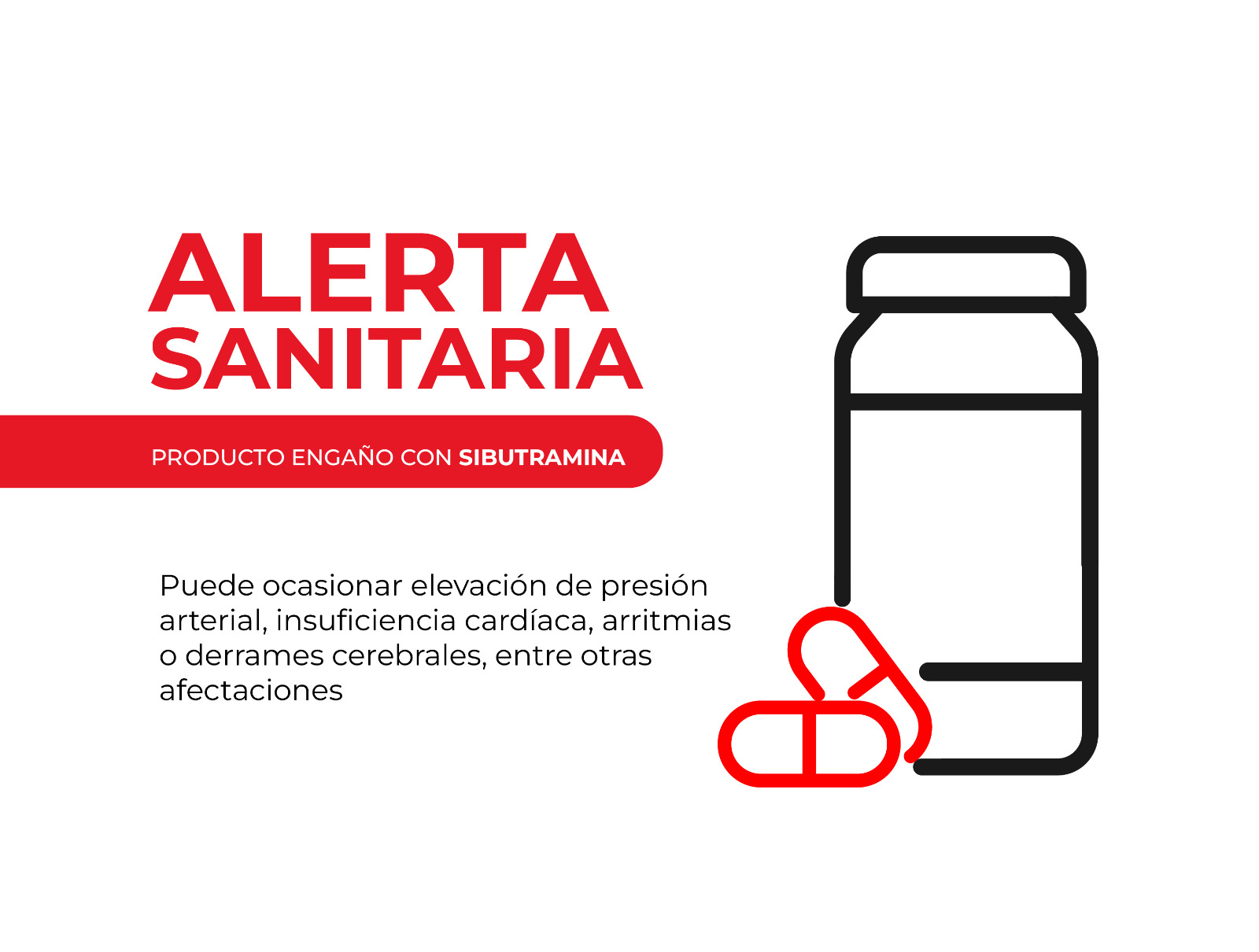 Cofepris alerta sobre producto engaño con sibutramina