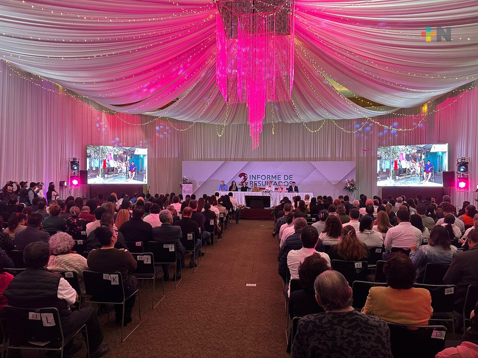 DIF Coatzacoalcos presenta segundo informe de actividades