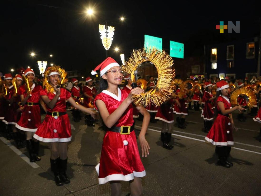 Alista SSP operativo y cierres viales en Xalapa por el Desfile Navideño