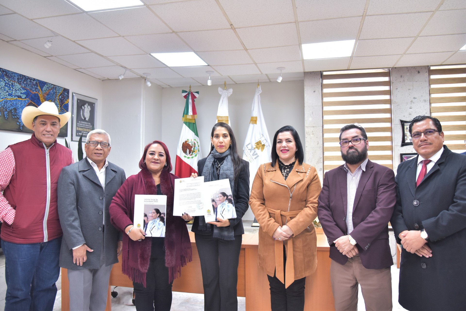 Destaca presidenta del Congreso  resultados presentados por FGE