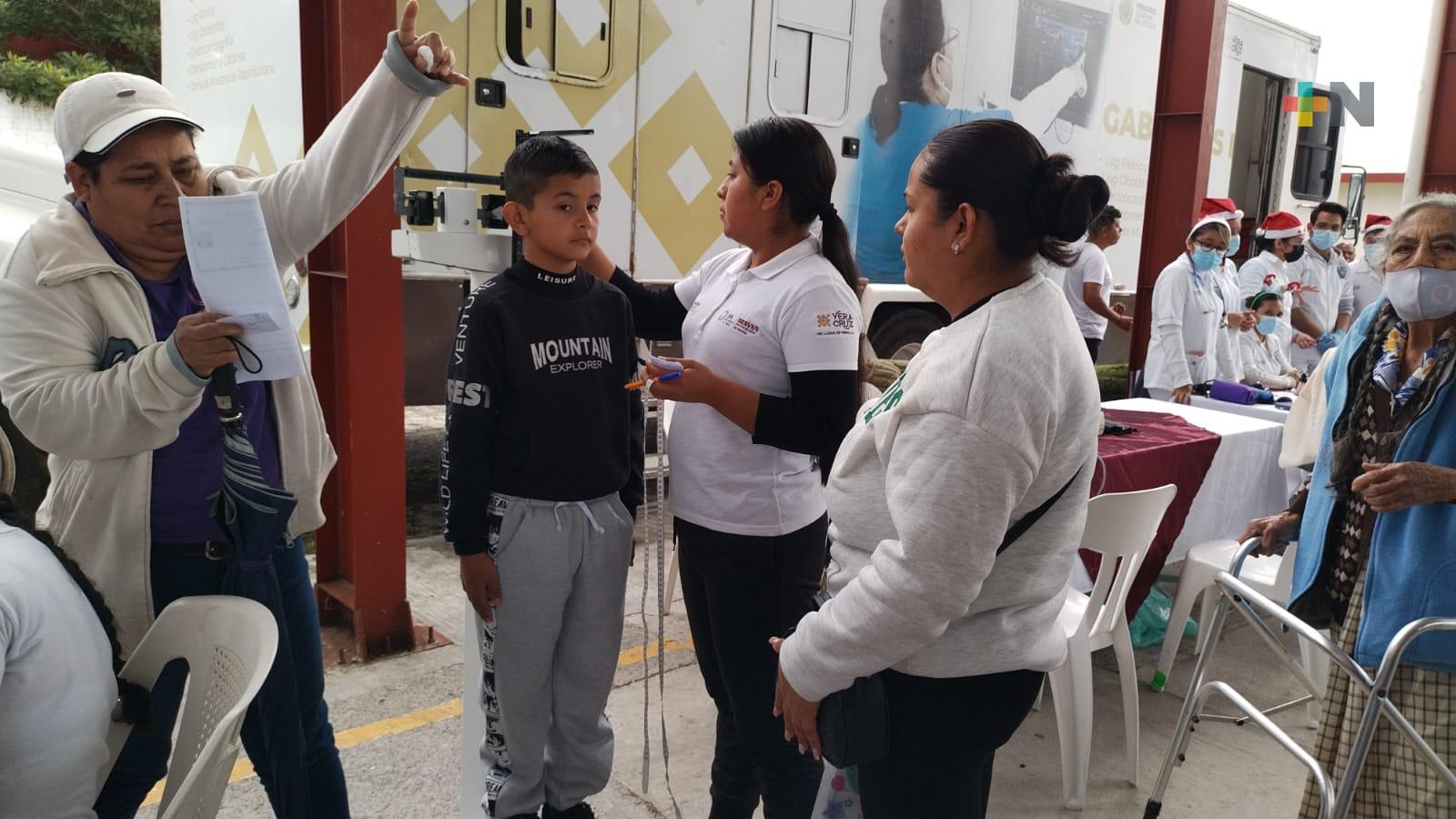 Secretaría de Salud de Veracruz beneficia a ciudadanos de Emiliano Zapata