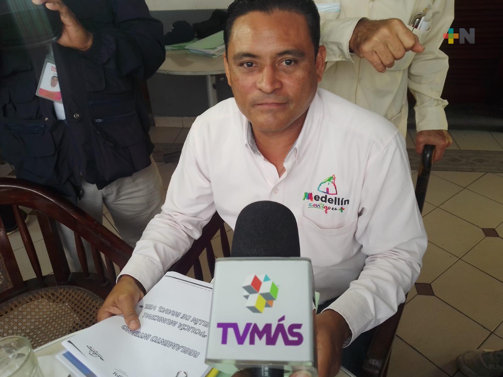 Medellín de Bravo trabaja para tener de nuevo el mando de la seguridad pública municipal