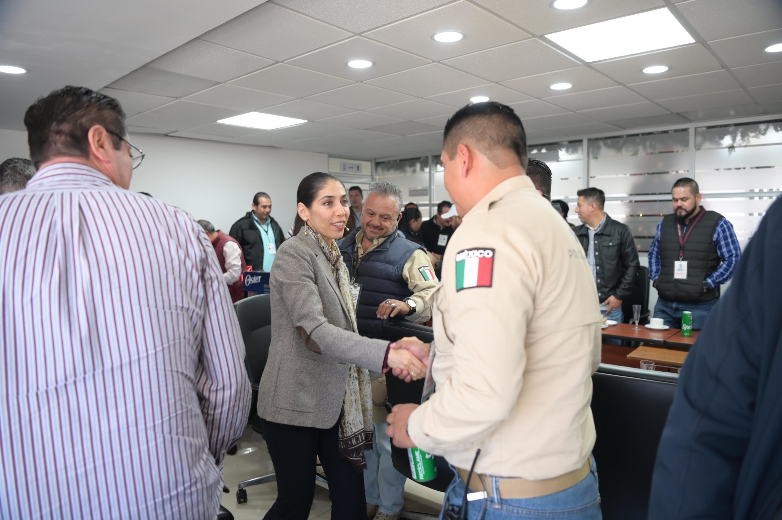 Fiscal reconoce trabajo y la entrega de los servidores públicos de la ayudantía