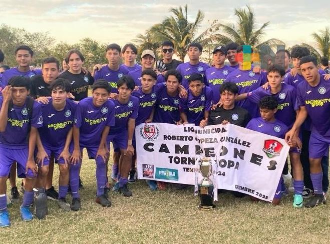 Categorías juveniles del FC Porto Palmeiras brillan en torneo de copa en Liga Oropeza