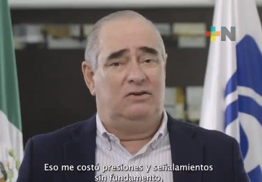 No buscaré candidatura a gobernador, apoyaré a Pepe Yunes: Julen Rementería