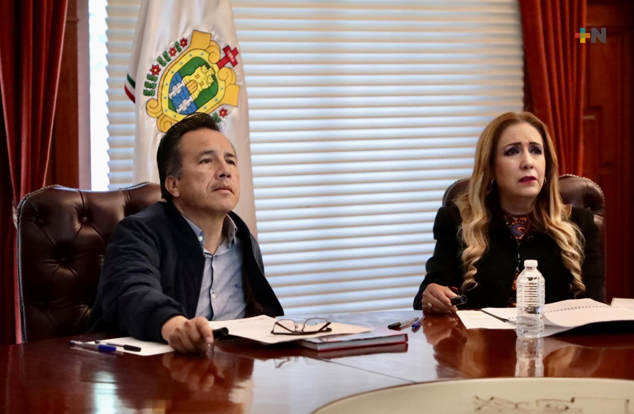 Cuitláhuac García revisó proyectos de atención a sectores vulnerables para 2024