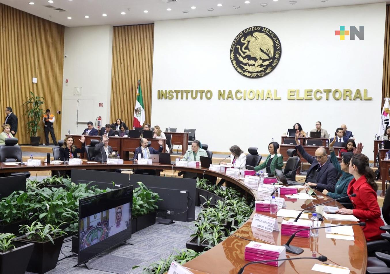 Aprueba INE formatos para debates entre candidaturas a la presidencia de la República