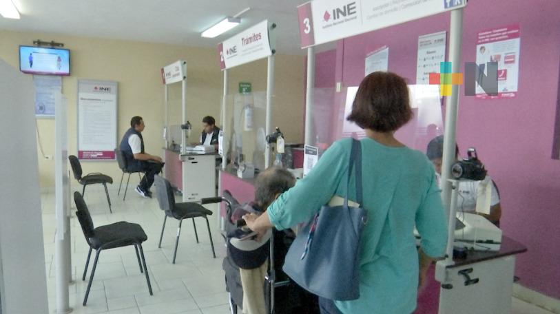 INE amplía periodos de atención para tramitar credencial en Xalapa
