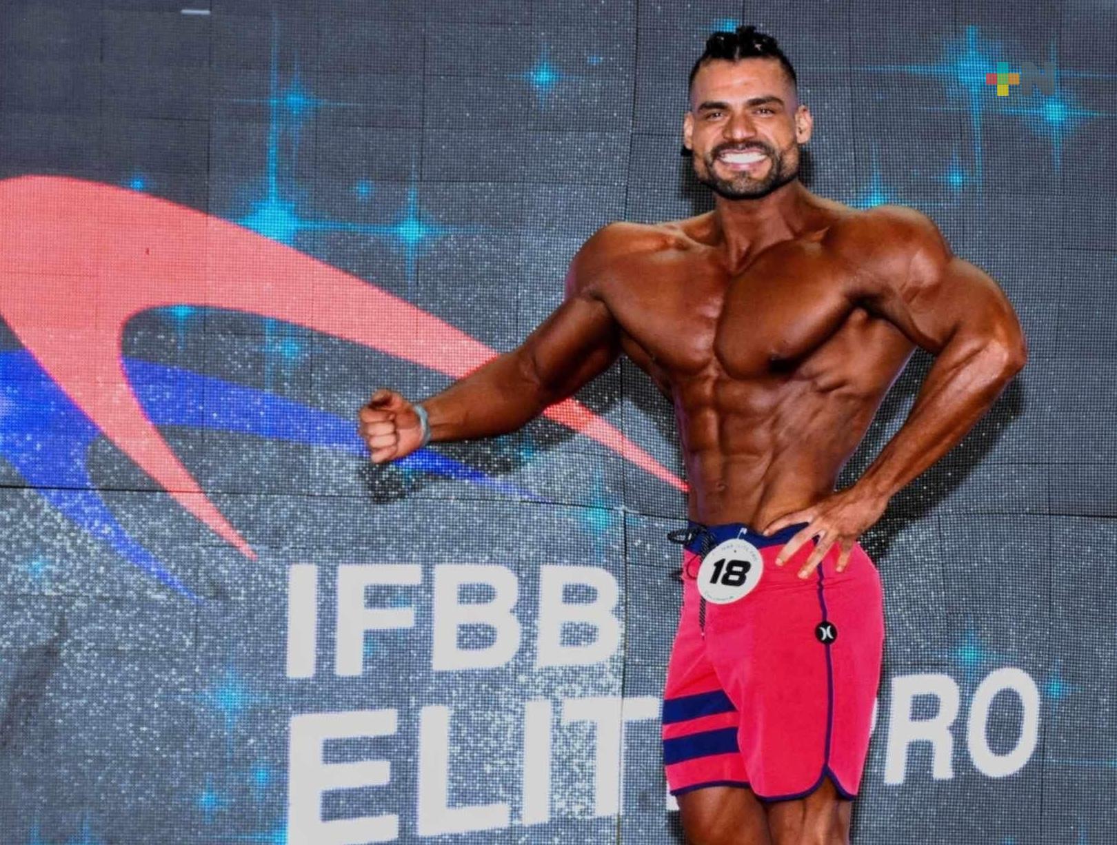 Juan Alegría destacó en categoría Men´s Phsyque en el Mr. Universo 2023