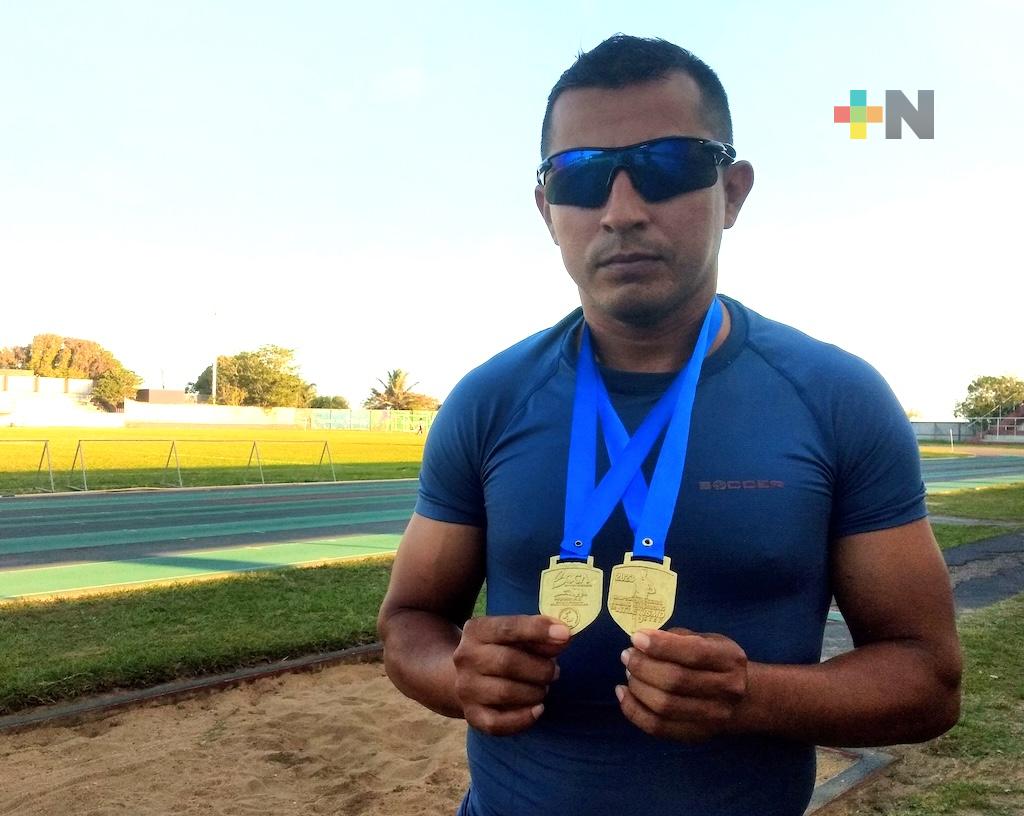 Velocista Josué García participaría en Pan-American Master Games 2024