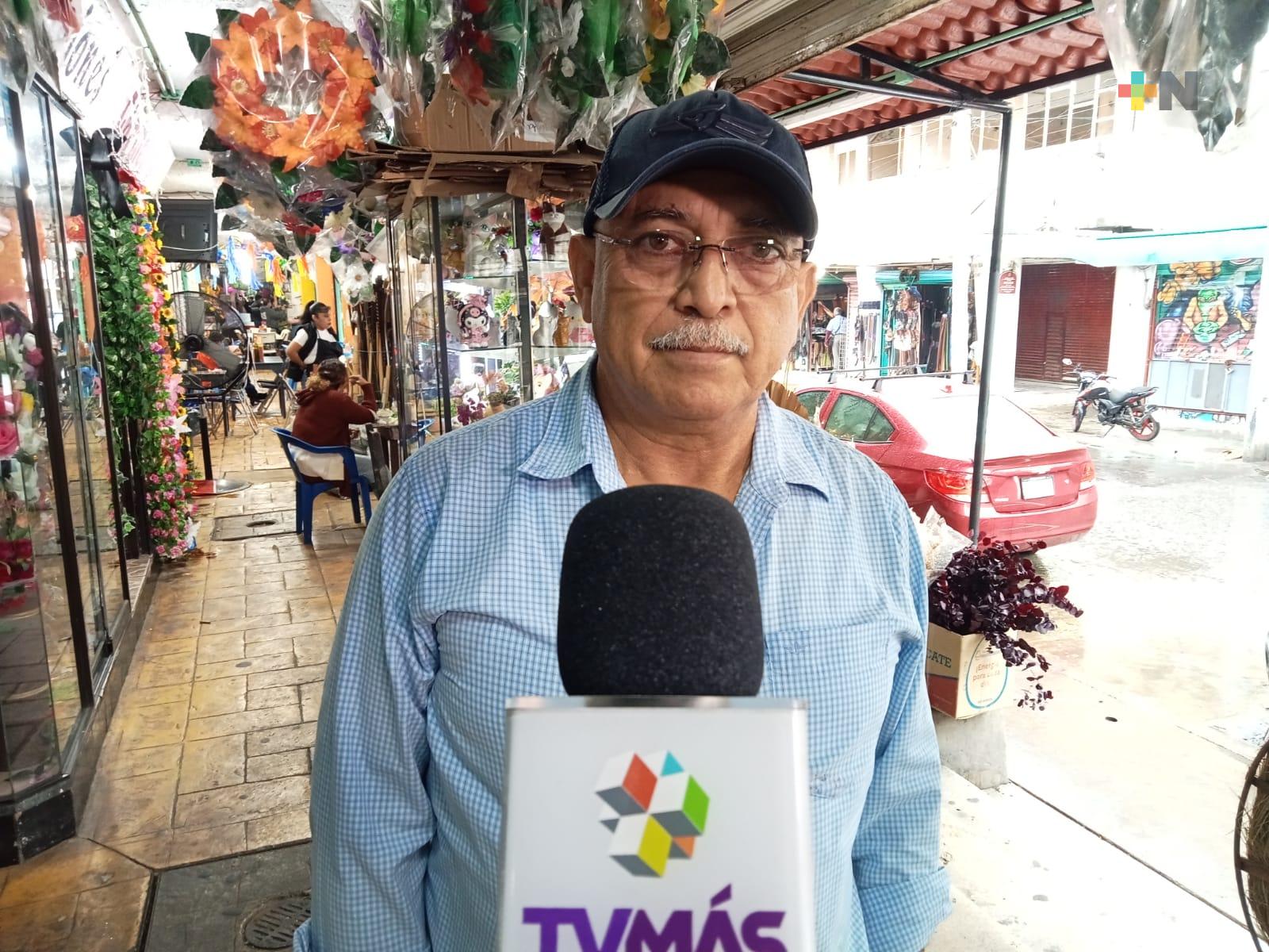 Afluencia en mercado Hidalgo de Veracruz aumenta en primero días de diciembre