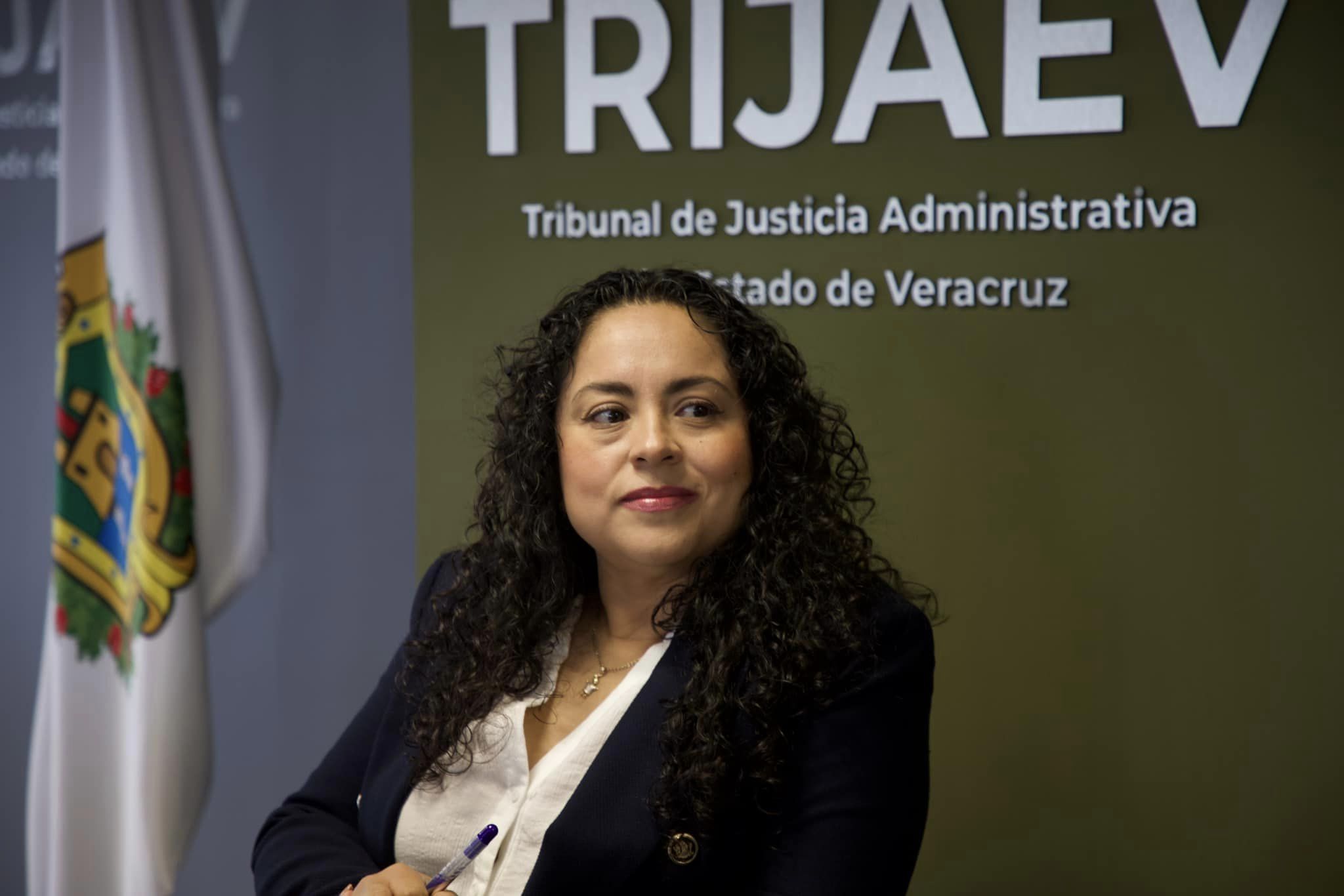 Titular del Trijaev, Leticia Aguilar, presenta su primer informe de labores