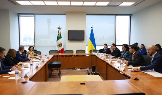 México y Ucrania celebran la VII Reunión del Mecanismo de Consultas Políticas