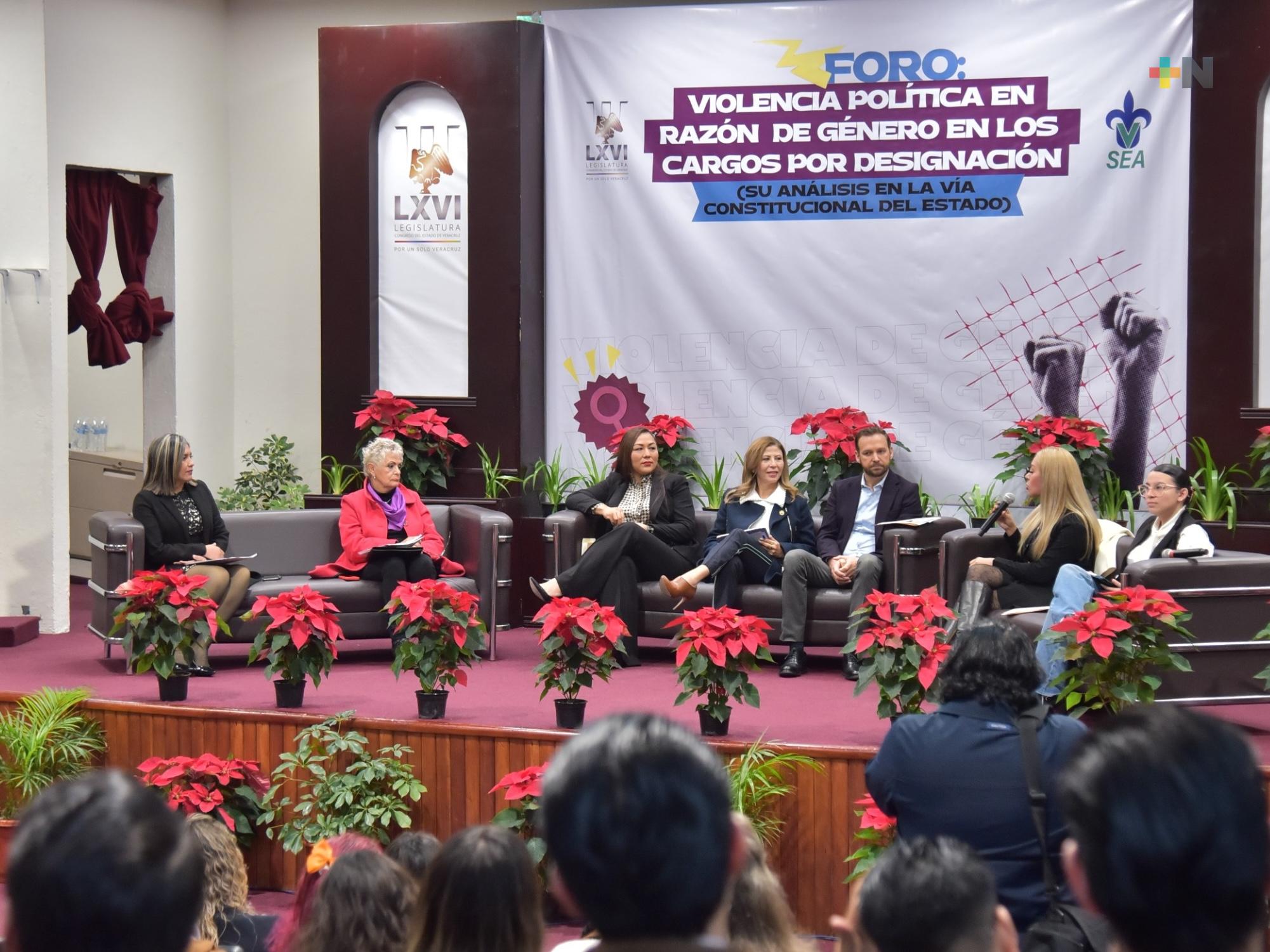 Dialogan en Congreso del Estado sobre violencia política por razón de género