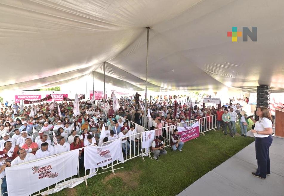 Morena imparable con Rocío Nahle