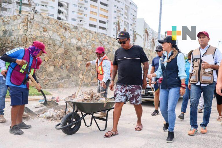 Entrega de 190 mil apoyos para limpieza en Acapulco y Coyuca de Benítez transcurre en orden