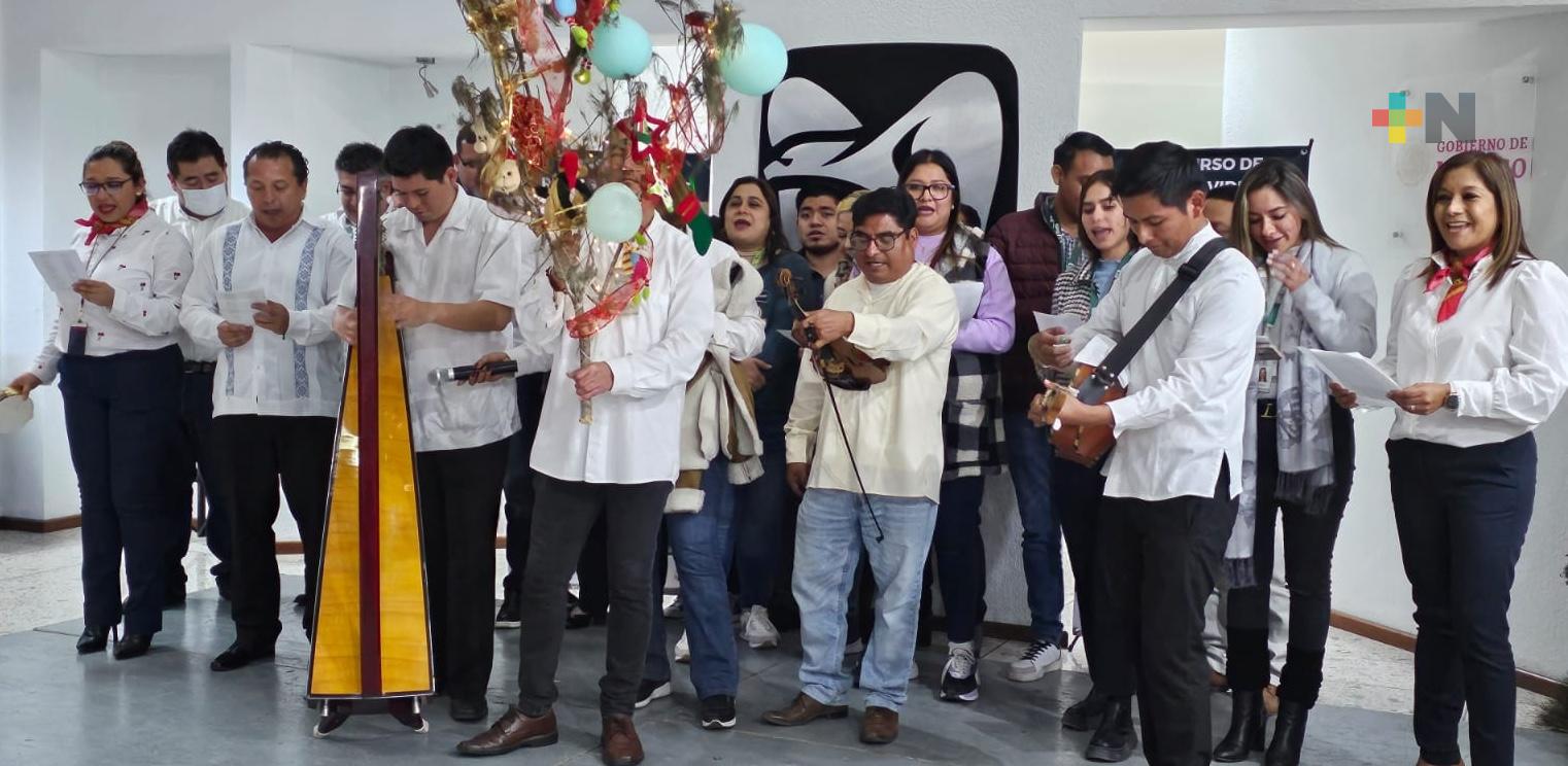 Realizó IMSS Veracruz Norte concurso de Ramas Navideñas