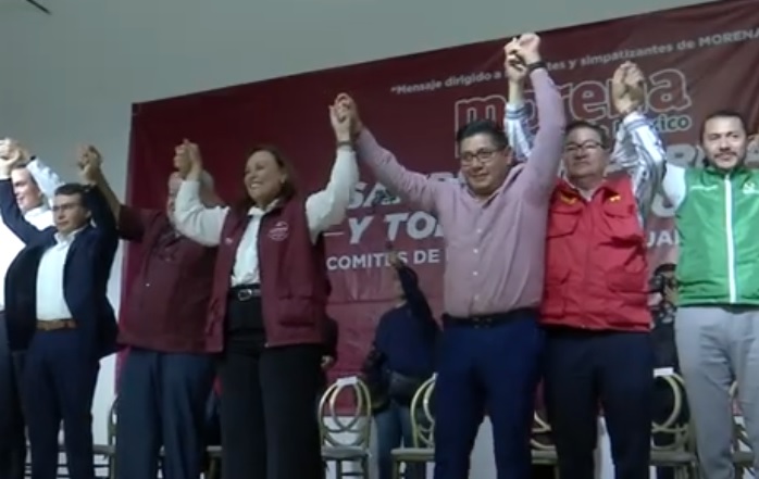 Rocío Nahle se reúne con simpatizantes de Xico