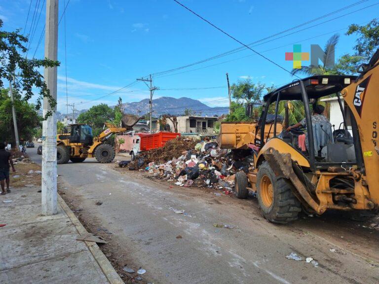 Se han retirado cerca de 300 mil toneladas de desechos generados por Otis: PC Guerrero