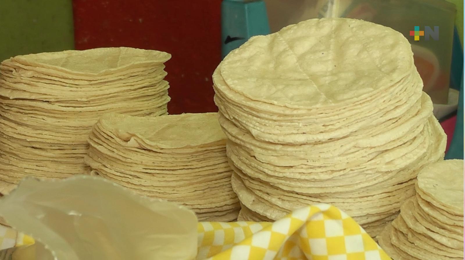 Alimentos en mercado Hidalgo de Veracruz puerto aumentarán si sube precio de tortilla