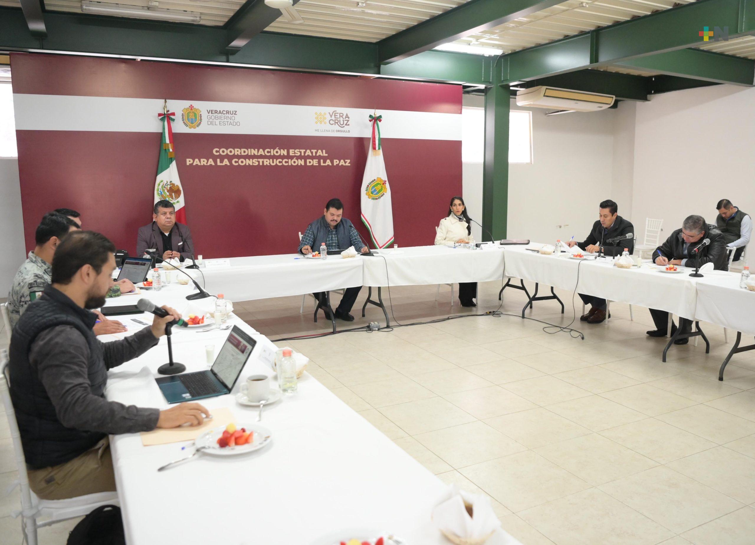 FGE rinde informe en la Mesa para Construcción de la Paz, en Emiliano Zapata