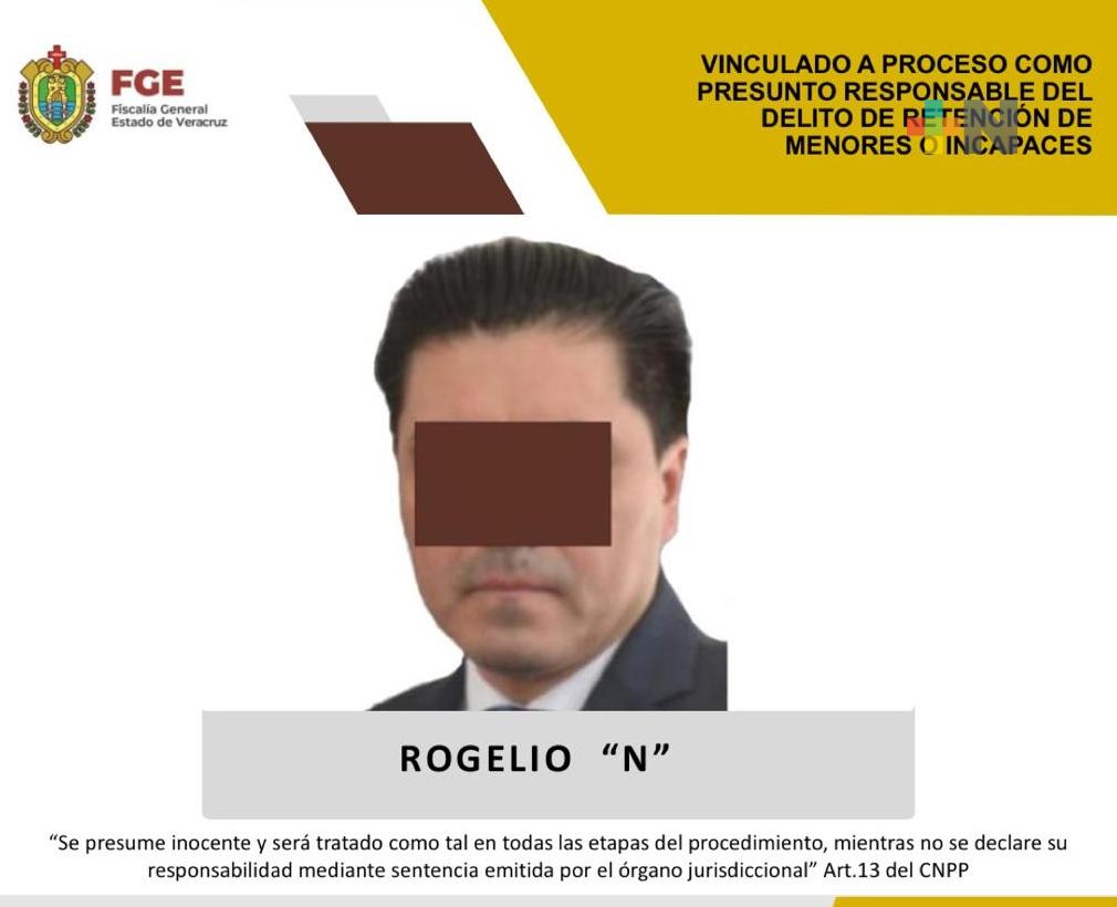 Vinculado a proceso Rogelio “N”, ex secretario de Gobierno, como presunto responsable del delito de retención de menores o incapaces