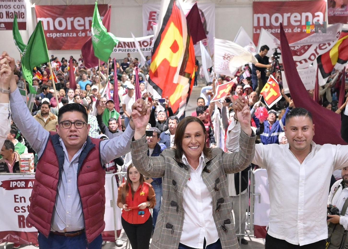 En la 4T, hay proyecto no podemos retroceder: Rocío Nahle