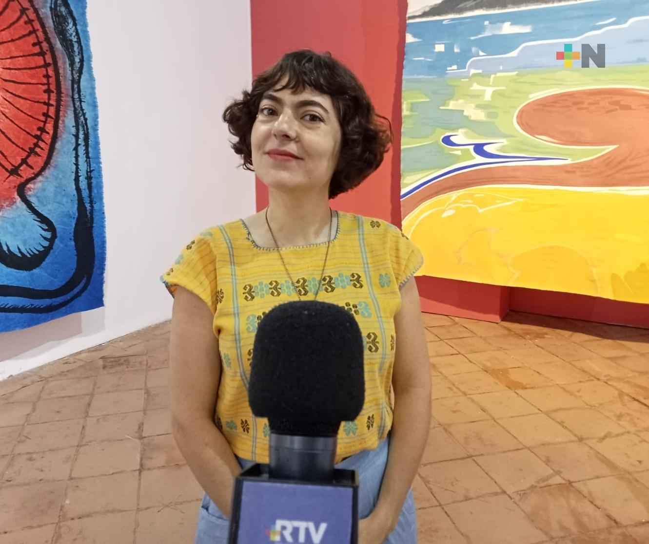 Inauguran exposición «Semillas de arena y mar» en el puerto