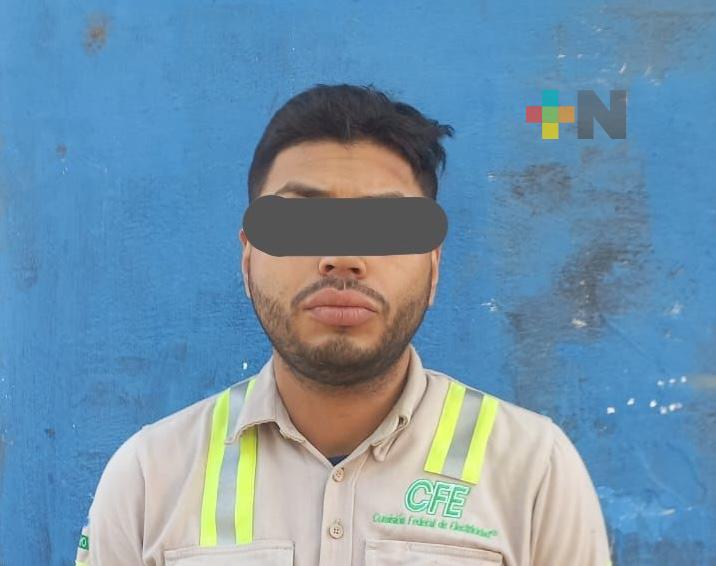 Cae estafador que se hacía pasar por trabajador de CFE en Veracruz-Boca del Río