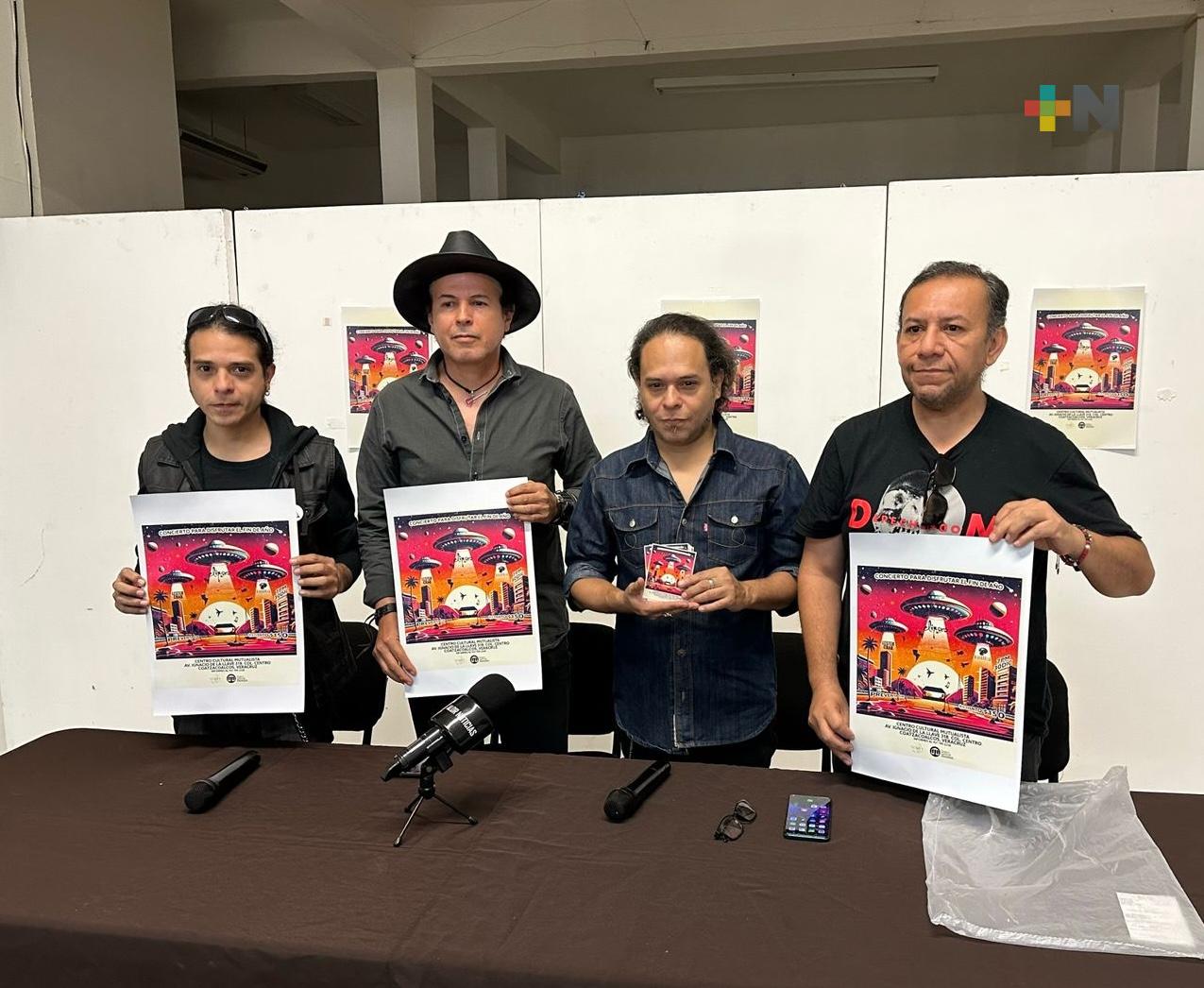 Tres bandas de rock brindarán concierto de fin de año en Coatzacoalcos