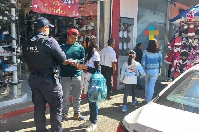 UECS entregó a la sociedad material informativo relacionado al secuestro y engaño telefónico