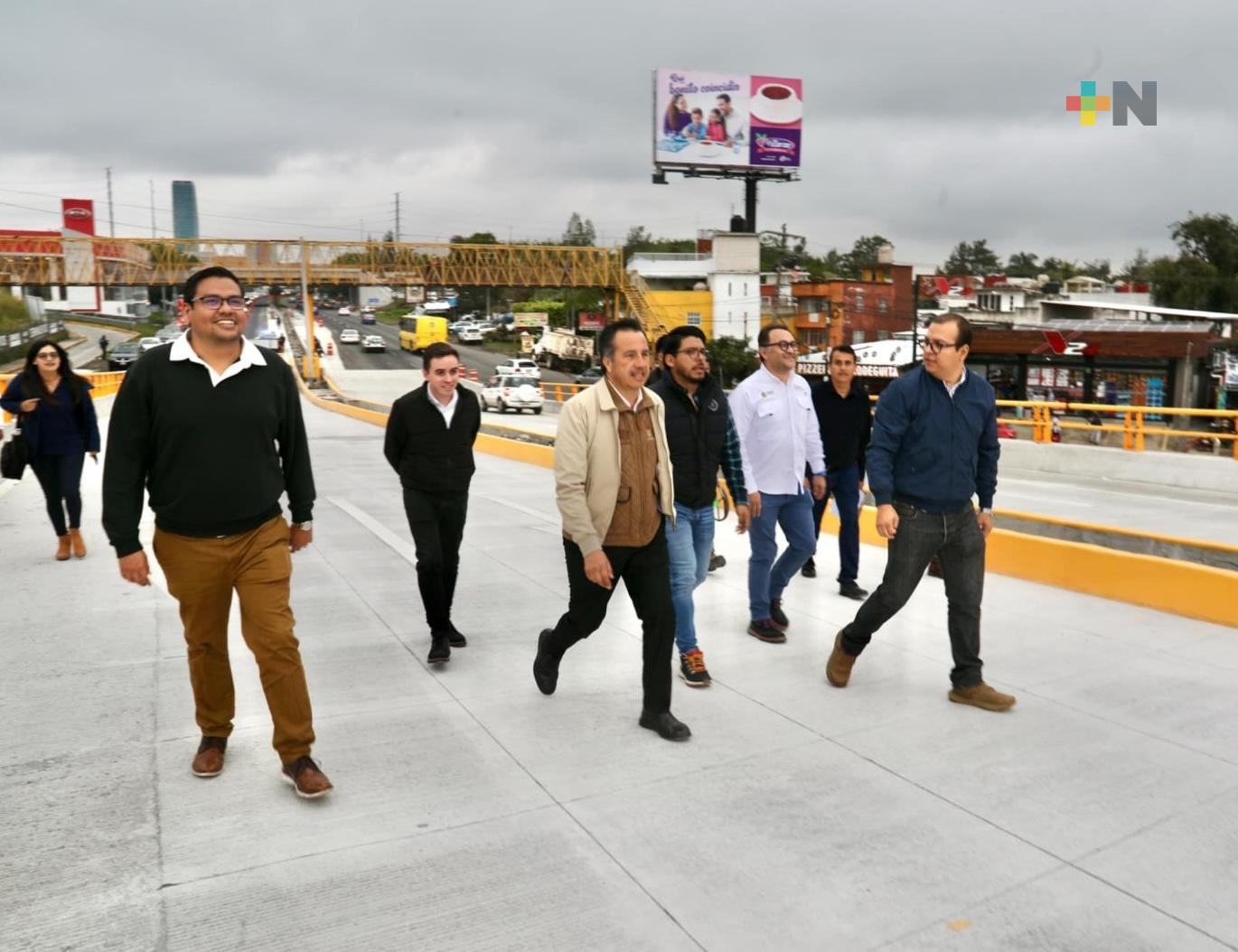 Puente «Las Trancas» tendrá abiertos ambos carriles antes de finalizar el año: Gobernador