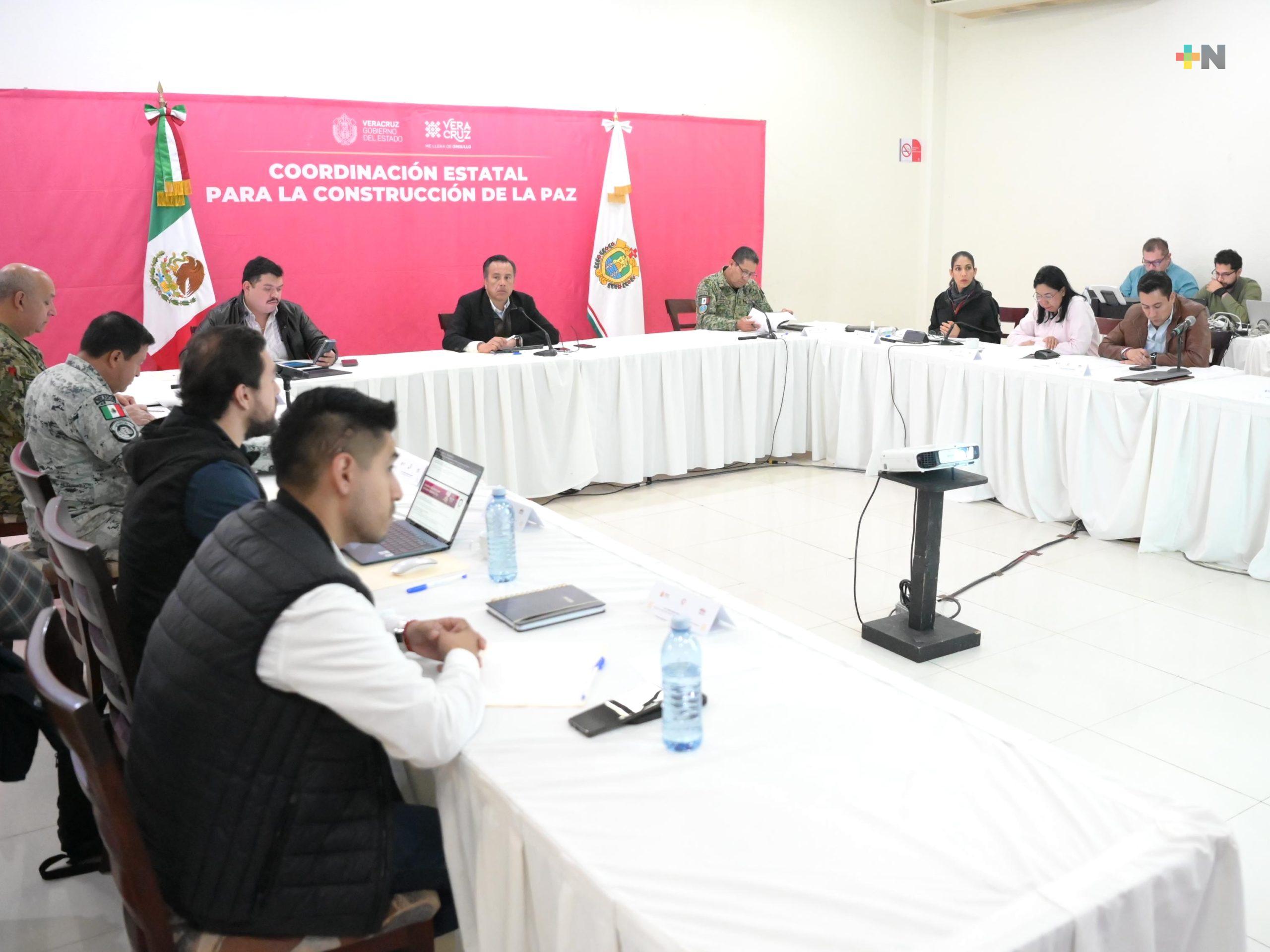 En Poza Rica, al norte del estado trabajó la Mesa para Construcción de la Paz