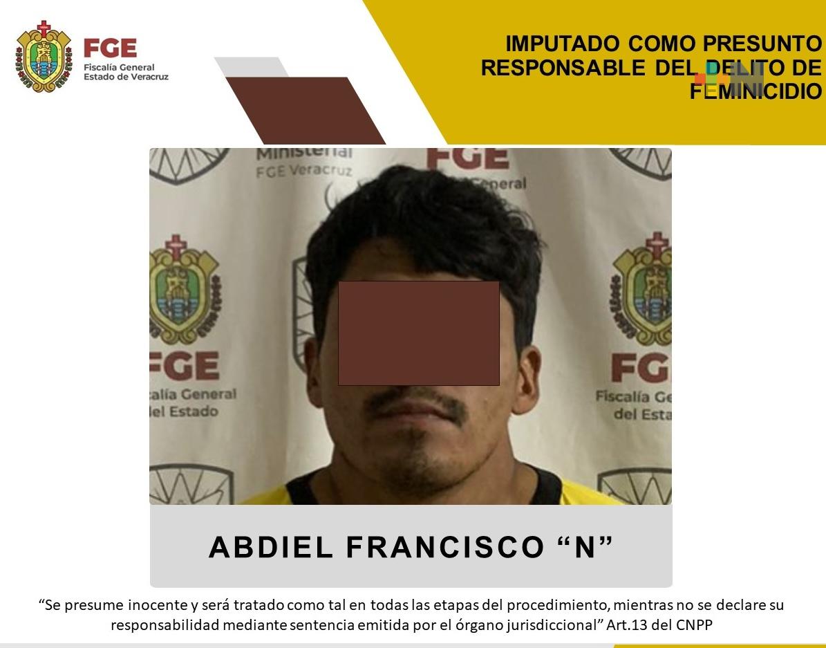 Imputado Abdiel Francisco «N» como presunto responsable de matricidio