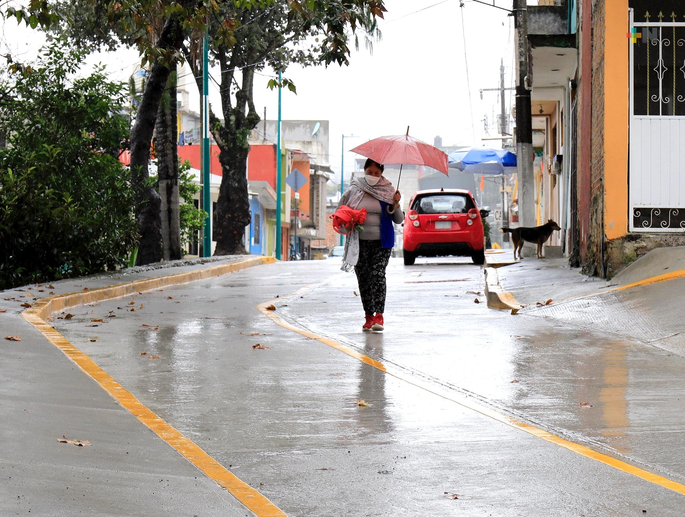 Nieblas, lloviznas y lluvias con ambiente de fresco a frío en el estado de Veracruz