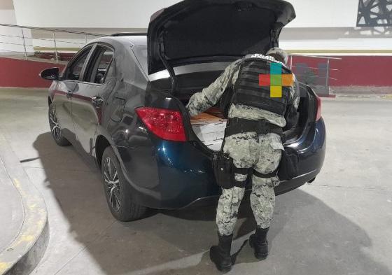 En Baja California, Guardia Nacional y ANAM detienen a persona con pagarés por 2.6 millones de pesos sin declarar ante el SAT