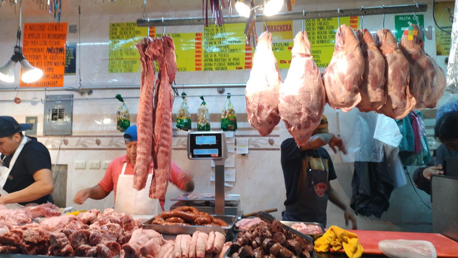 Al cierre del año sin registrar incremento en precio de carne en mercado Jáuregui
