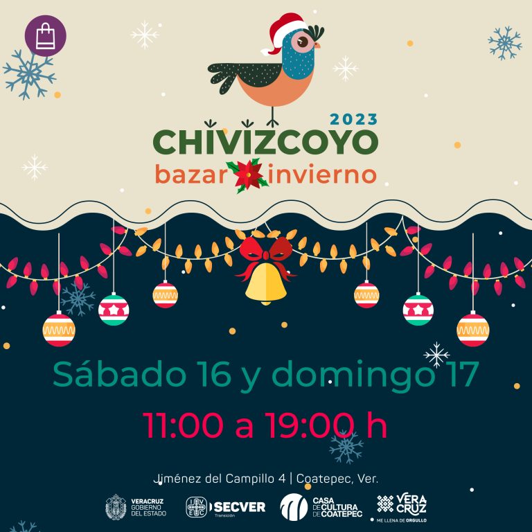 Presenta IVEC la edición invierno del “Chivizcoyo bazar”