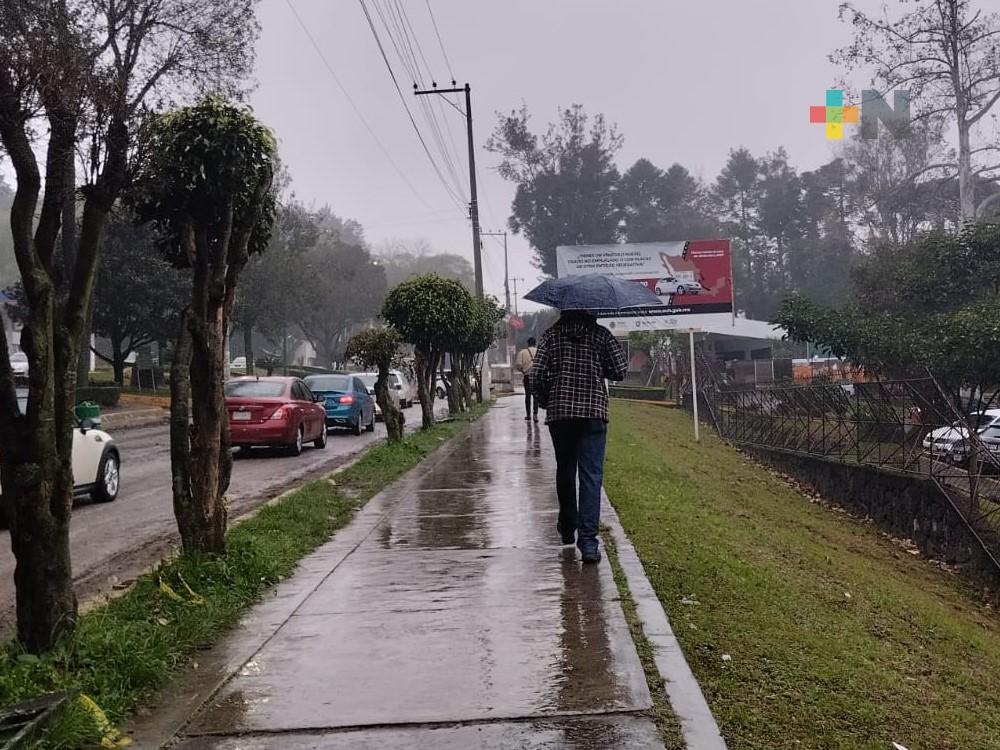 Se esperan lluvias aisladas y disminución de temperatura en el estado de Veracruz