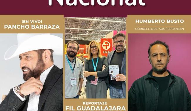 Música, literatura y análisis económico en la edición semanal de La Hora Nacional