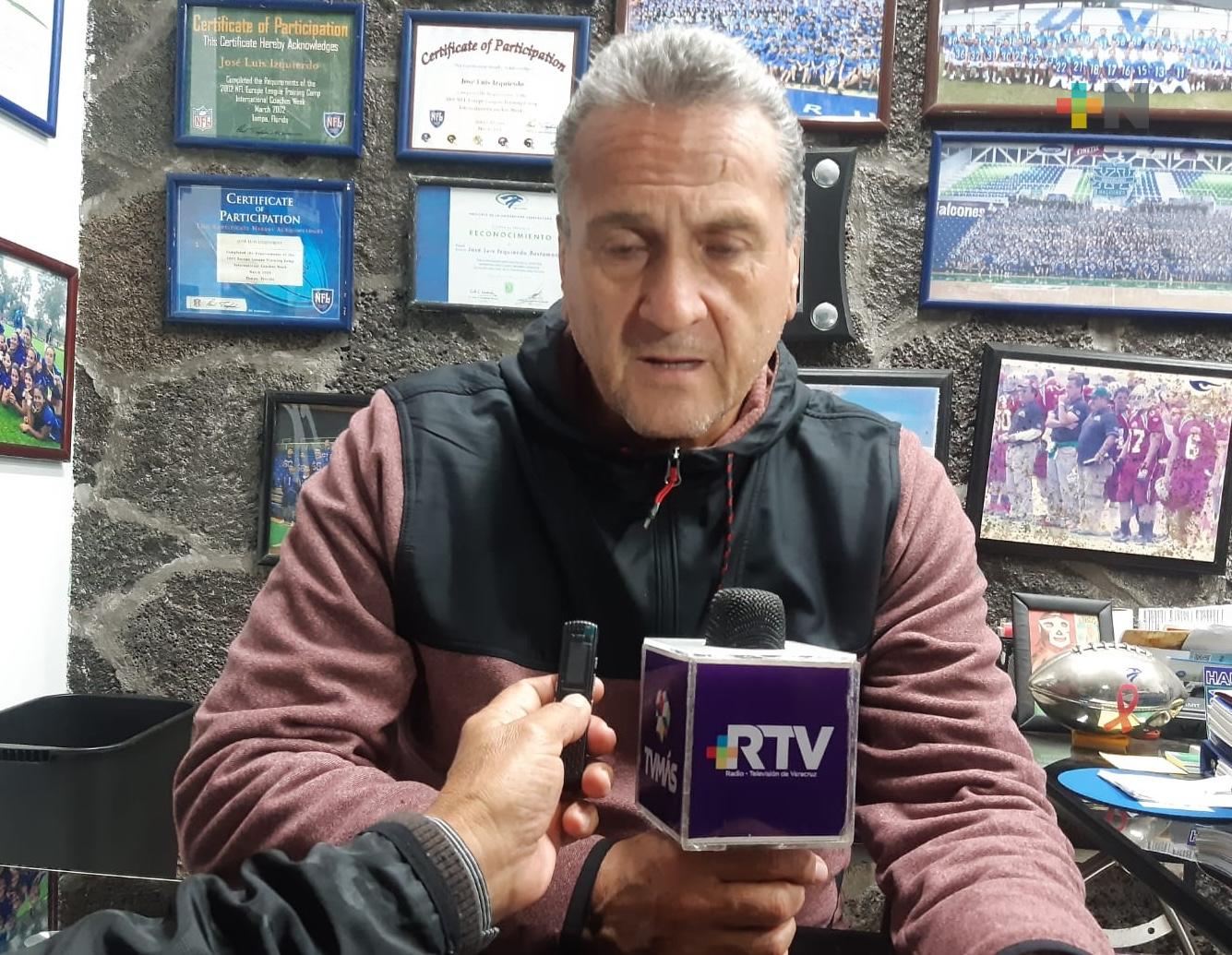 Halcones UV define capitanes para la Liga Mayor de ONEFA