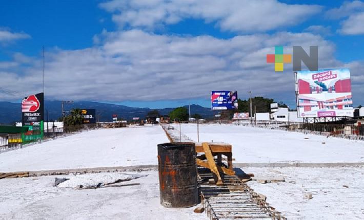 Avance de paso vehicular “Heberto Castillo” se mantiene constante