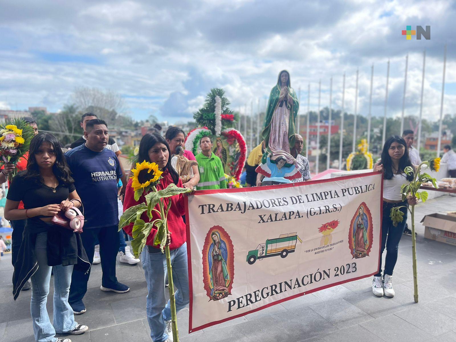 Con diciembre inician las peregrinaciones en Xalapa