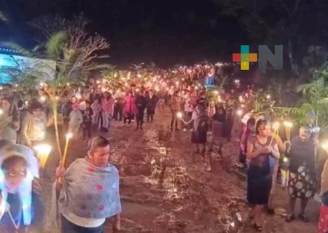 Llevan a cabo primera posada en comunidad indígena del municipio de Ilamatlán