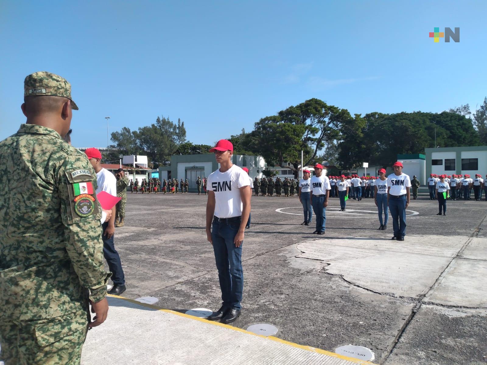 Abren periodo de reclutamiento del Servicio Militar Nacional en la huasteca baja