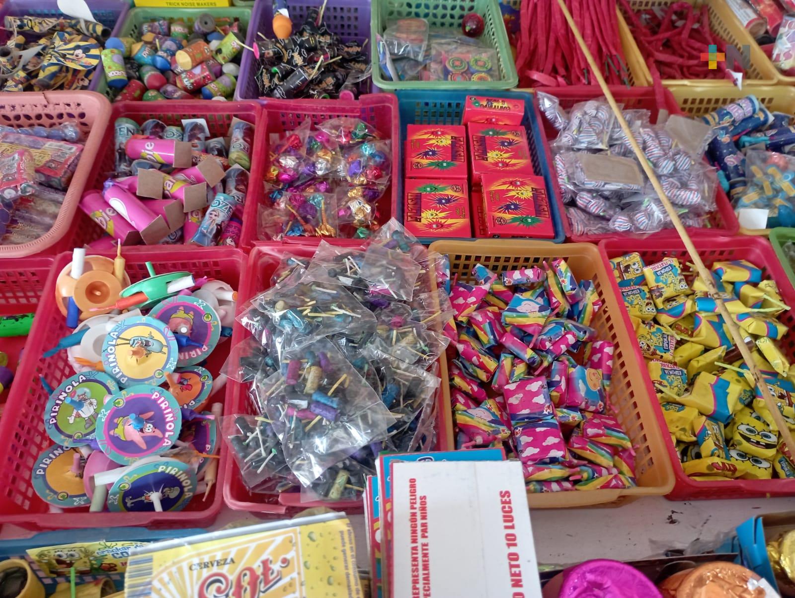 Aumentó venta de pirotecnia durante Navidad y Nochebuena