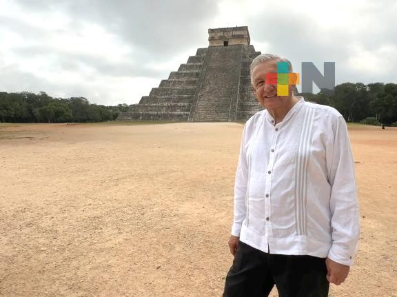 México es una potencia cultural en el mundo, afirma presidente en Chichén Itzá