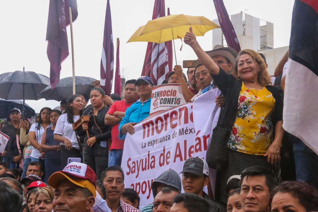 El sur de Veracruz está con Rocío Nahle la 4T: Esteban Ramírez